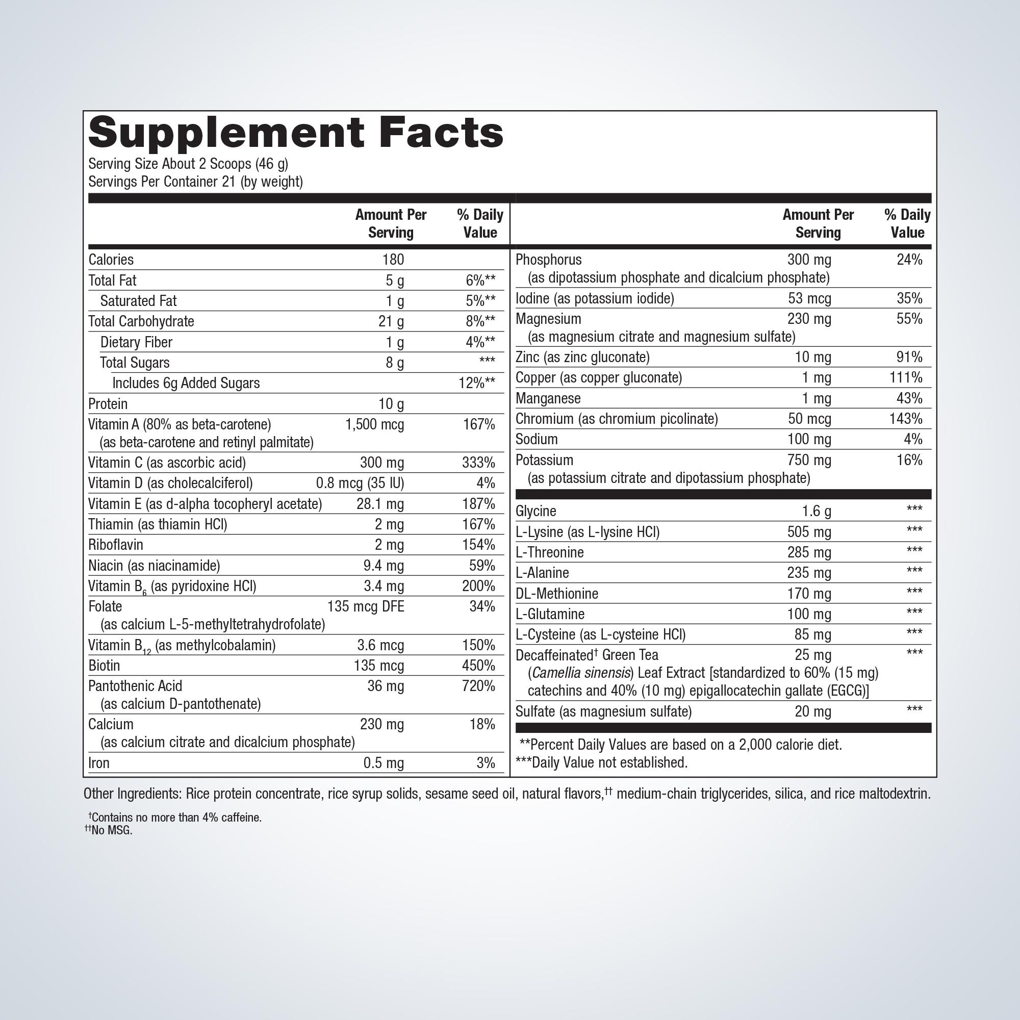 UltraClearÂ® Plus pH Detox Powder | Metagenics