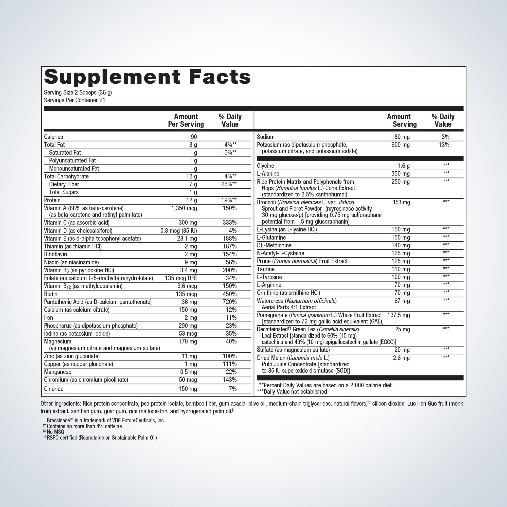 UltraClearÂ® Renew Detox Powder | Metagenics