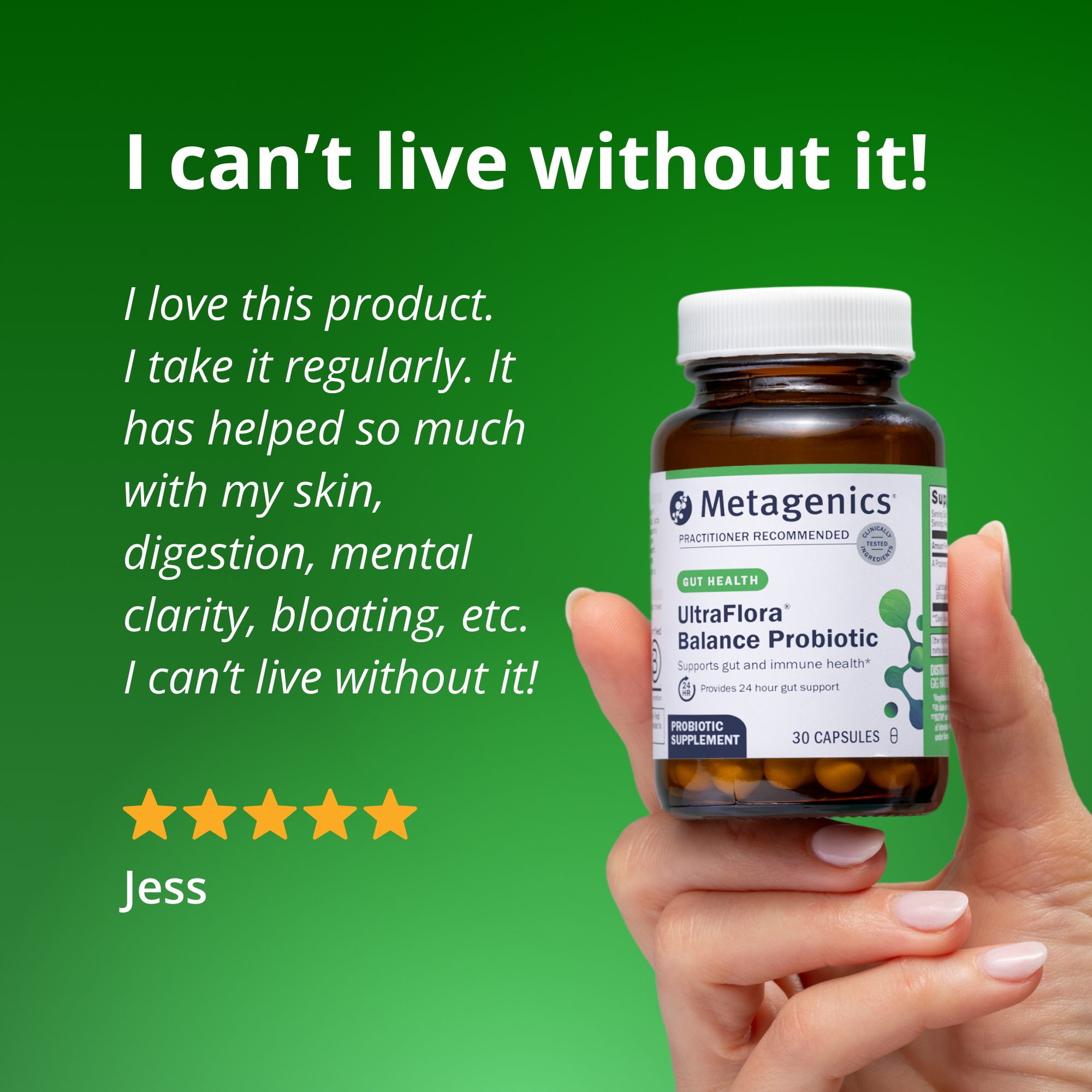 UltraFlora Balance Probiotic | Metagenics