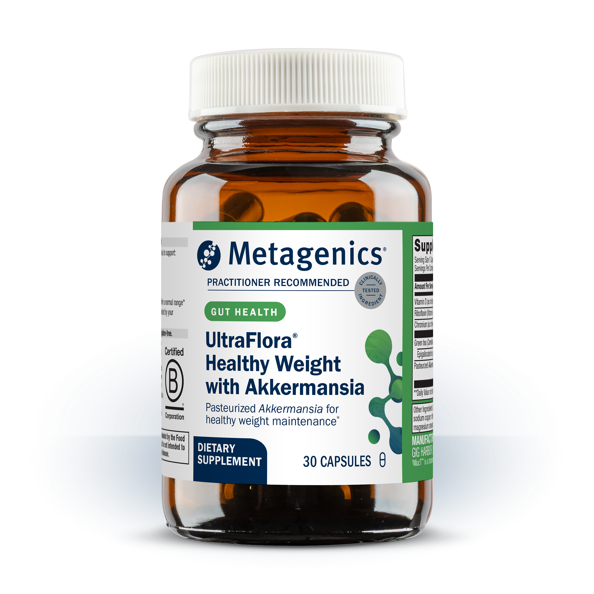 UltraFloraÂ® Healthy Weight with Akkermansia | Metagenics