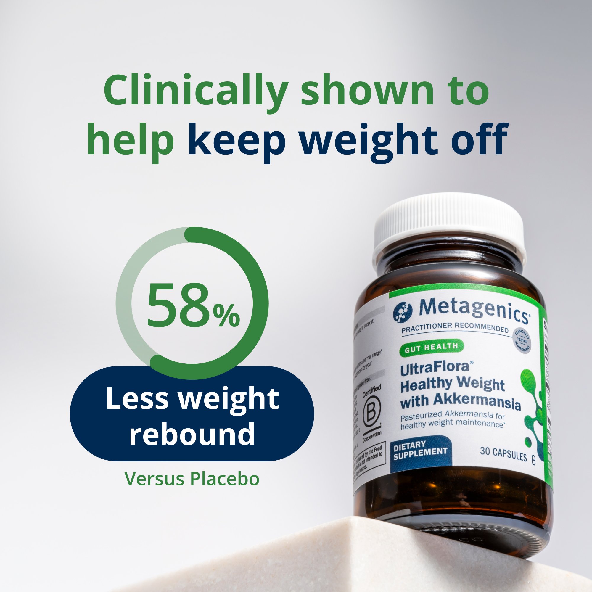 UltraFloraÂ® Healthy Weight with Akkermansia | Metagenics
