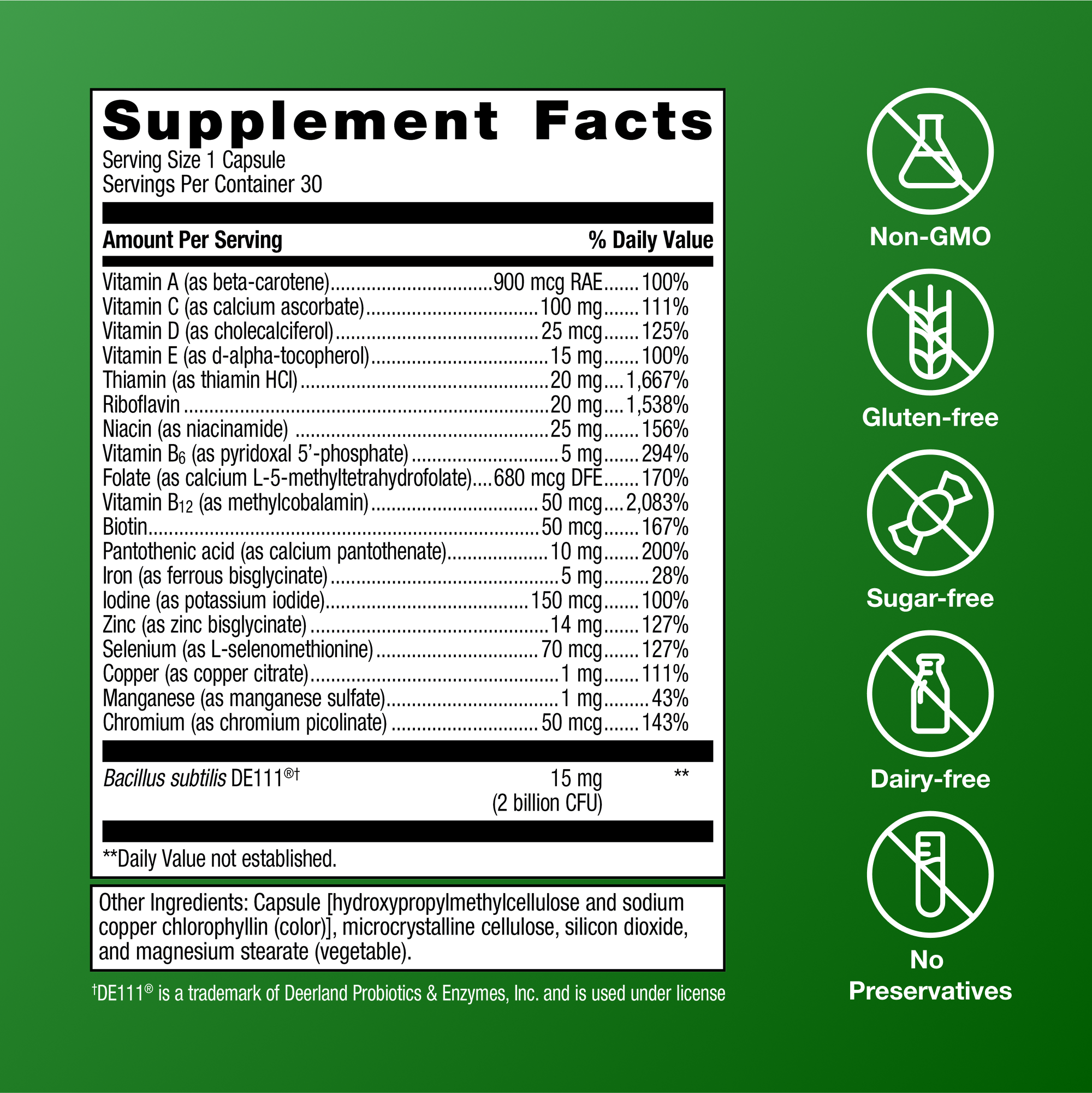 UltraFloraÂ® Probiotic Plus Multivitamin | Gut & Energy Support