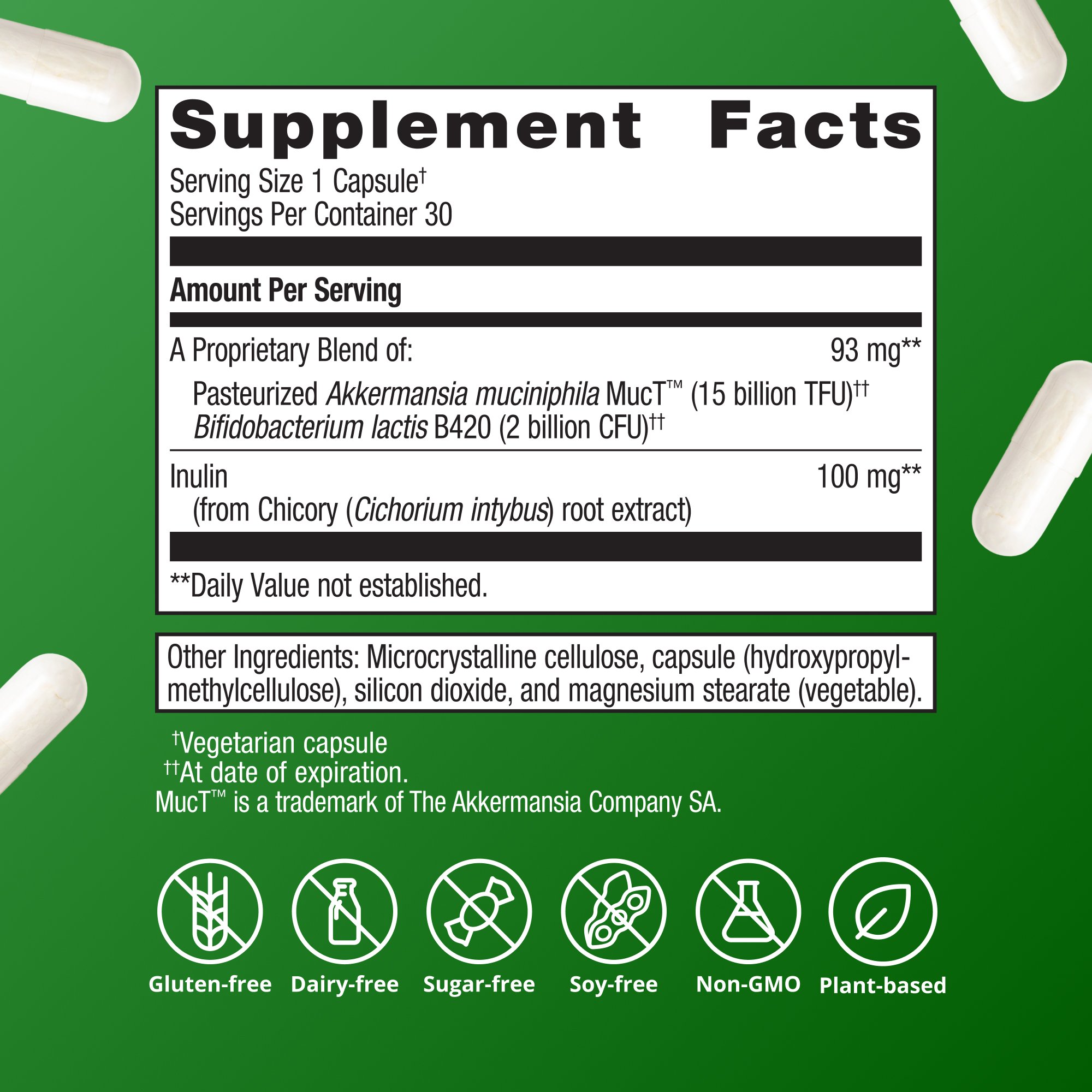 UltraFloraÂ® Triplebiotic with Akkermansia | Metagenics