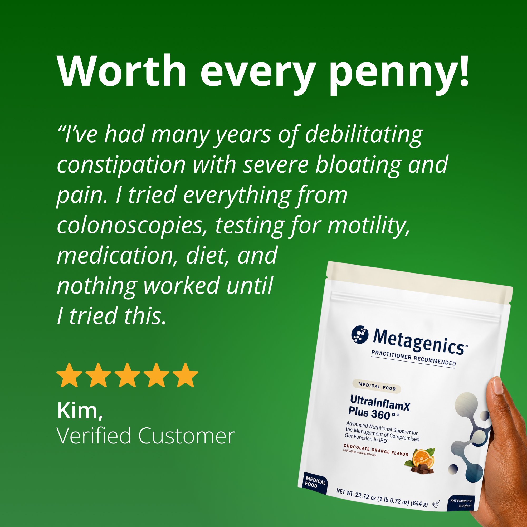 UltraInflamX Plus 360Â° | Metagenics
