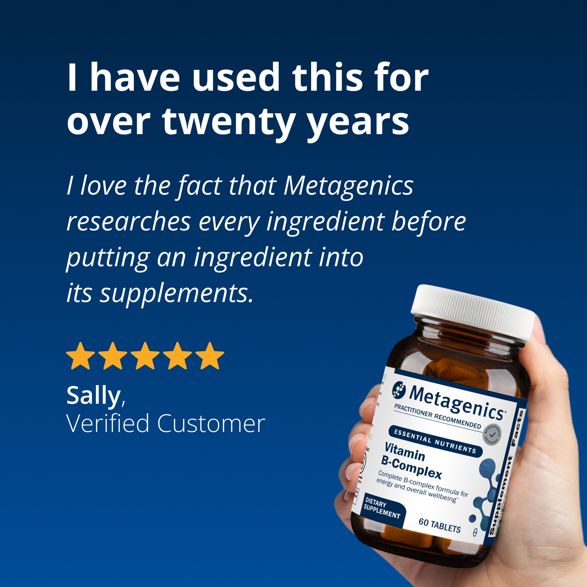 Vitamin B-Complex Folate Supplement | Metagenics