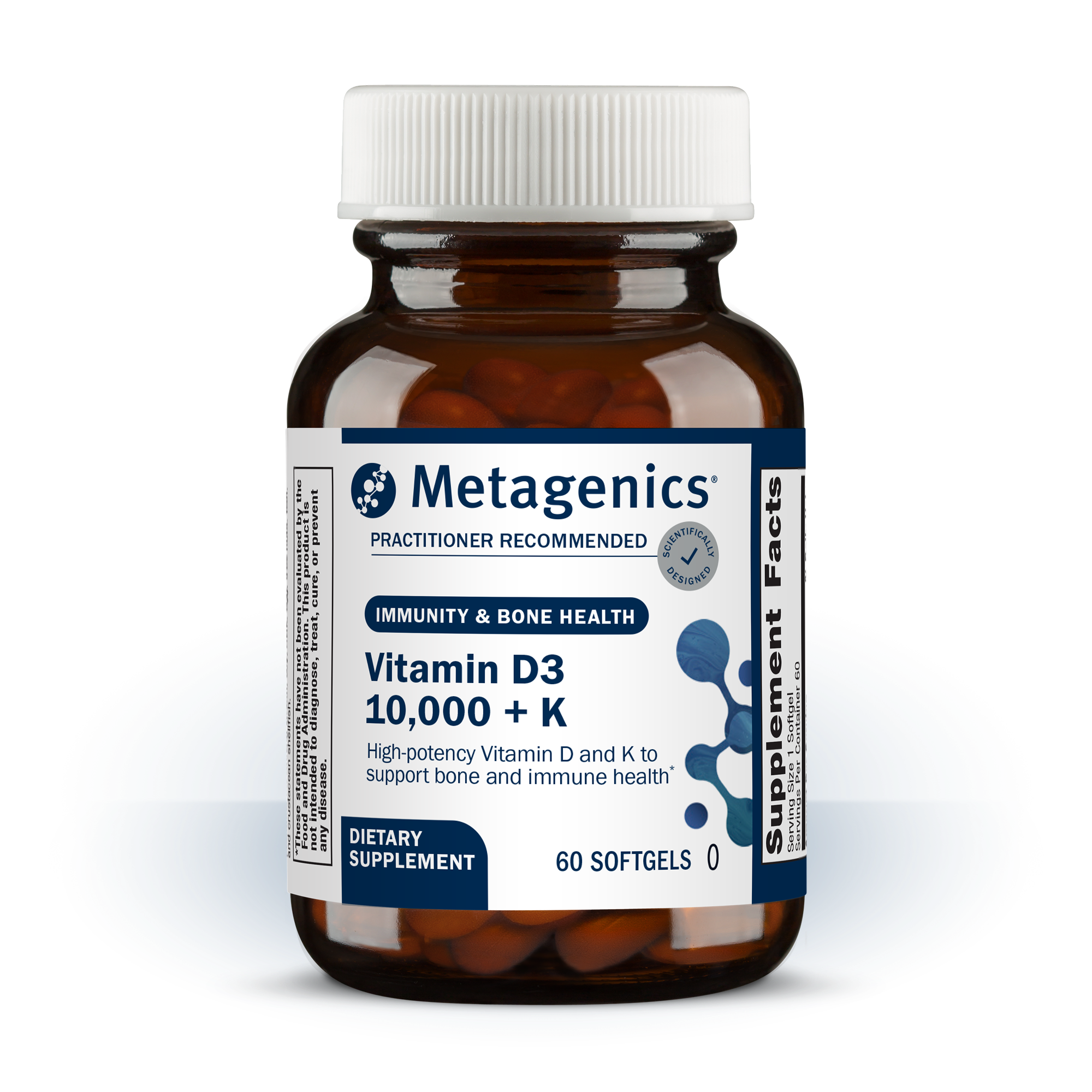 Vitamin D3 10,000 with Vitamin K | Metagenics
