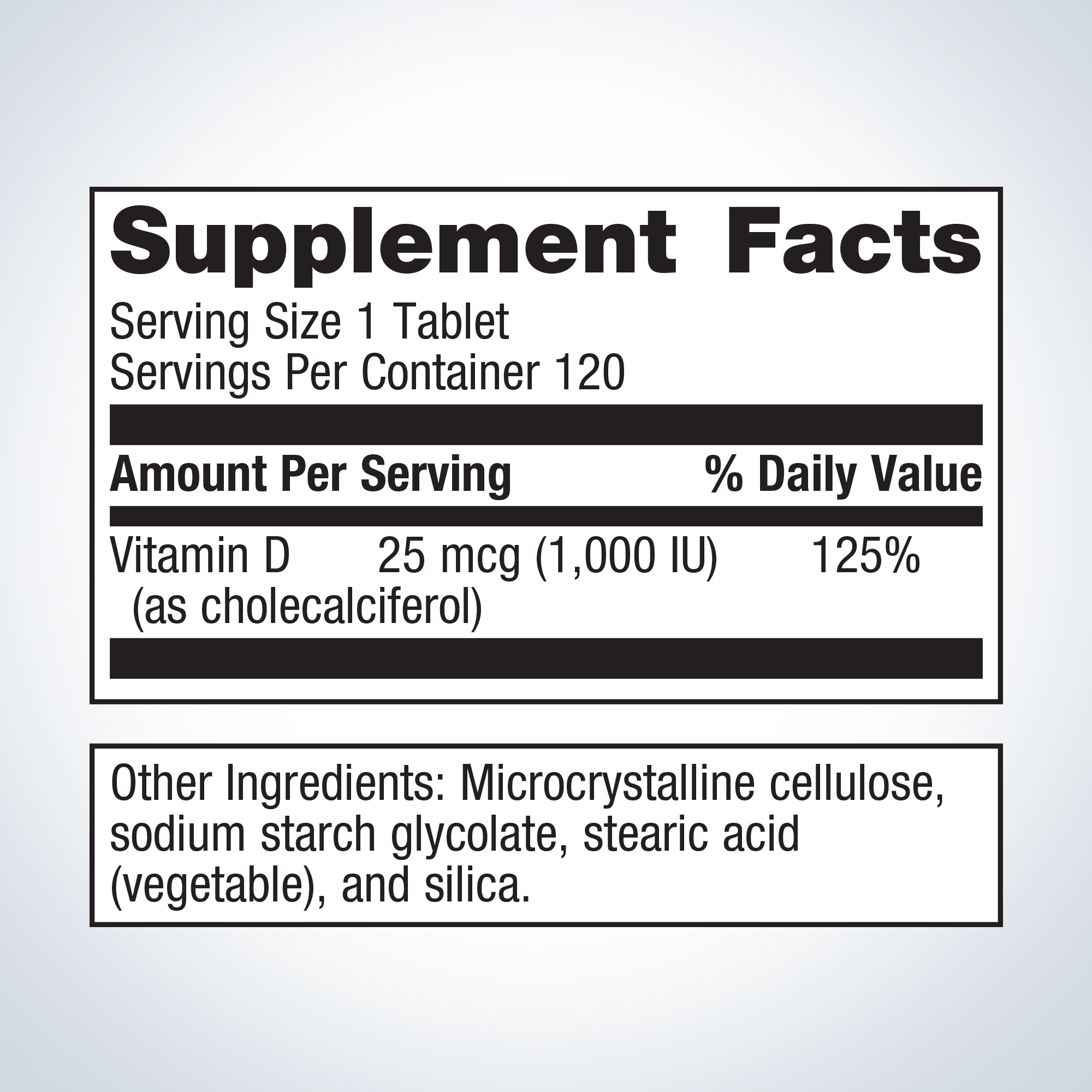 Vitamin D3 1000 | Metagenics