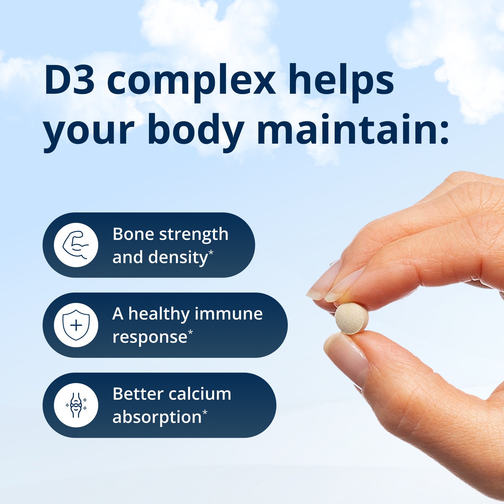Vitamin D3 2000 Complex | Metagenics