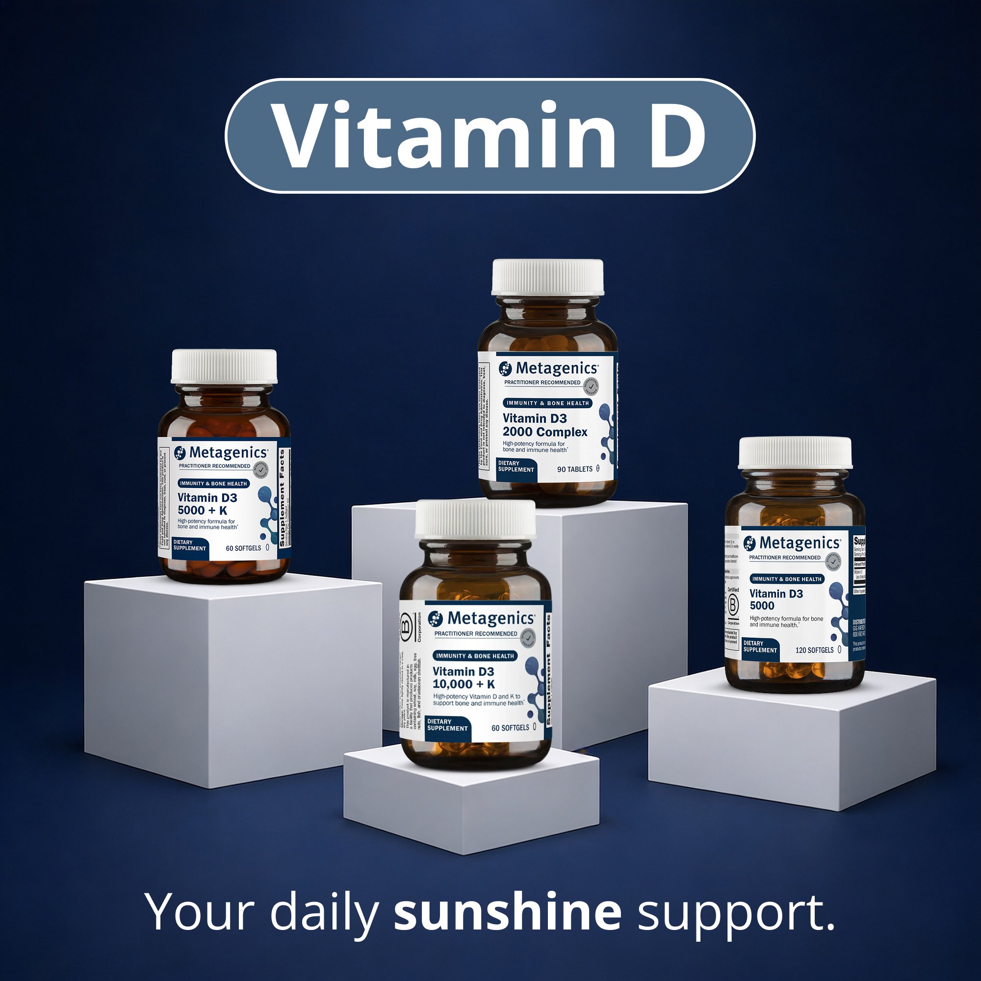 Vitamin D3 2000 Complex | Metagenics