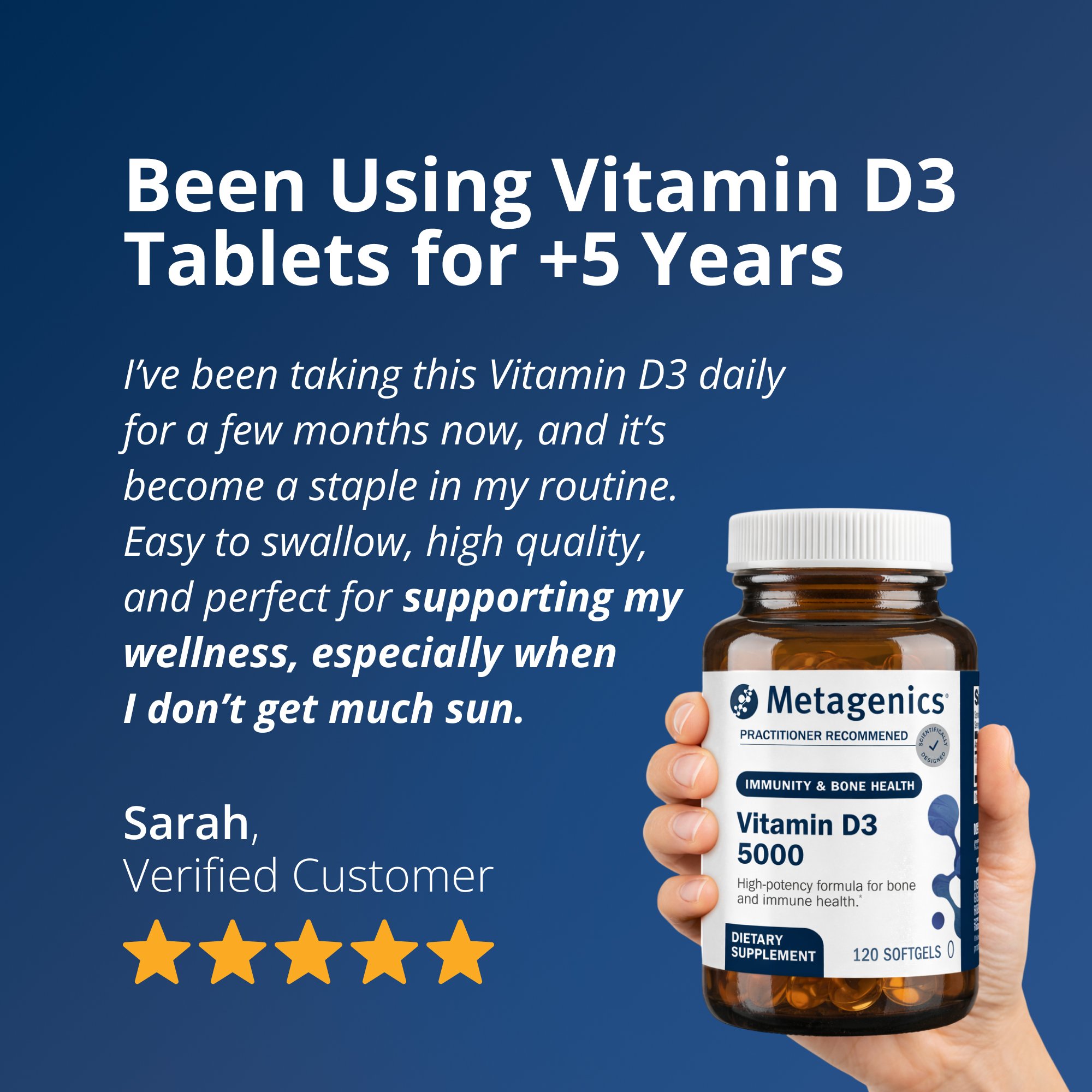Vitamin D3 5000 | Metagenics