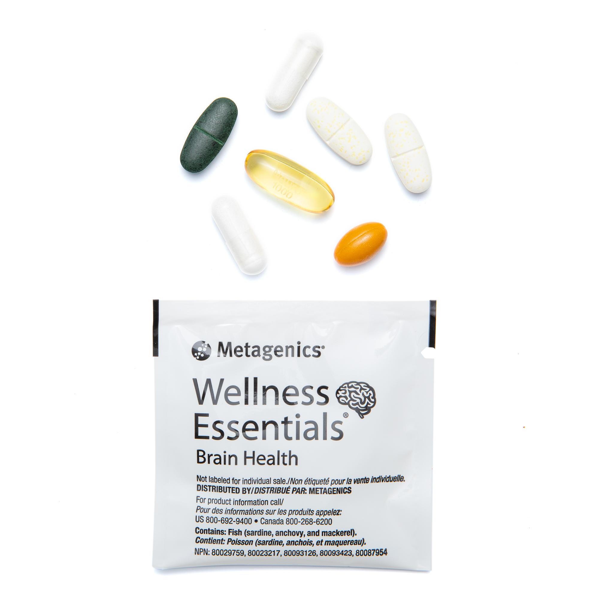 Wellness Essentials Brain Health Daily Packs | Metagenics