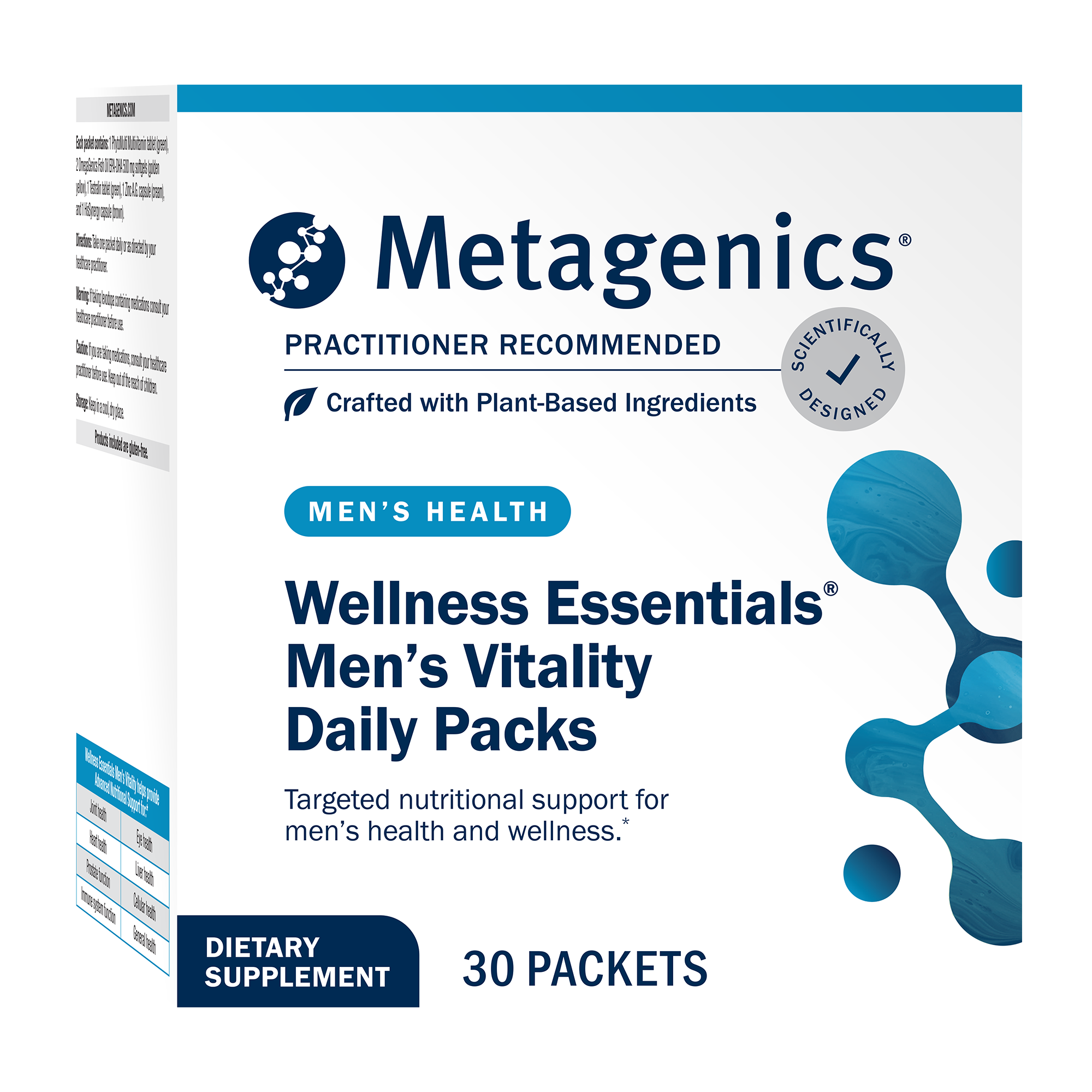 Wellness Essentials Menâ€™s Vitality Daily Packs | Metagenics