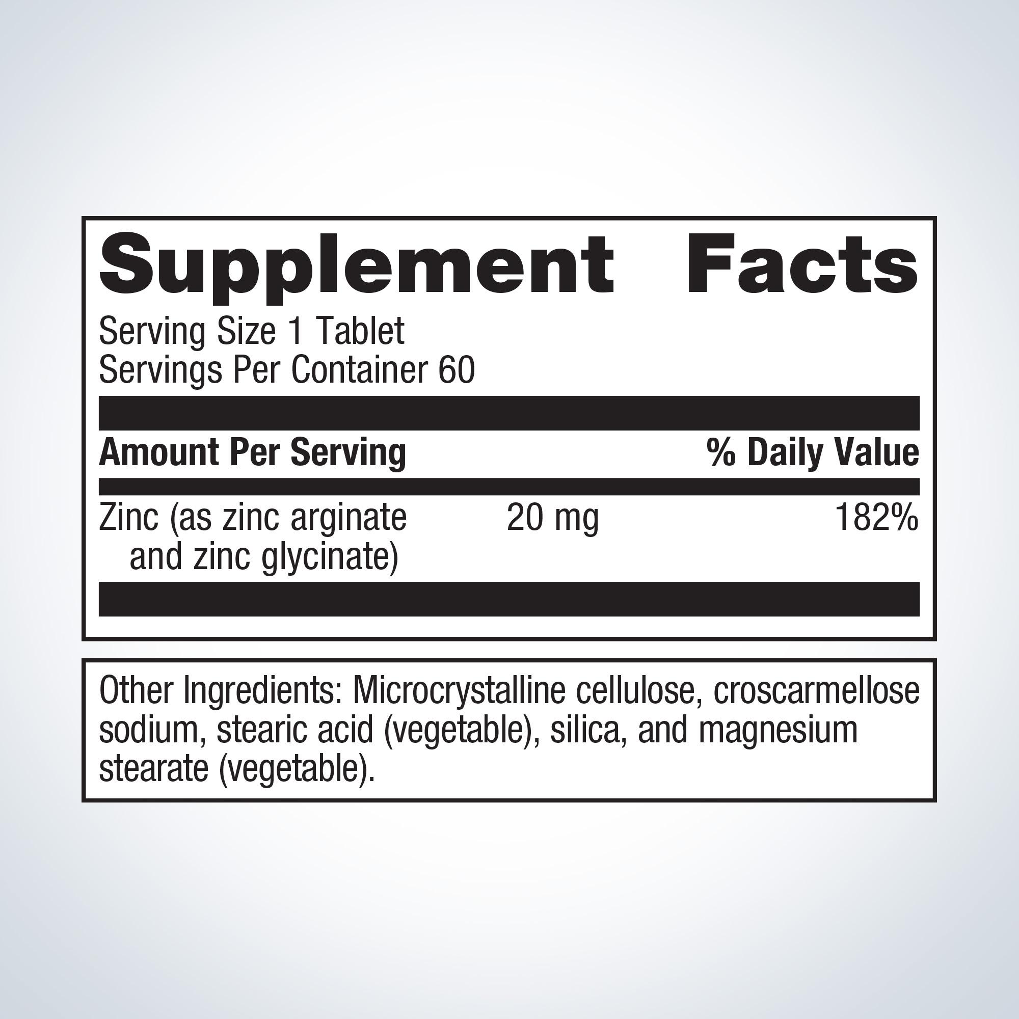 Zinc A.G.â„¢ | Best Zinc Supplement | Metagenics