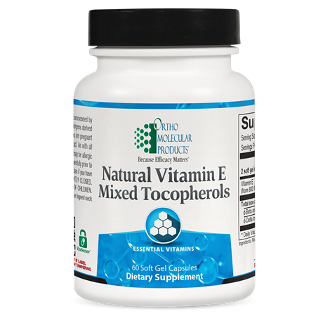 Natural Vitamin E Mixed Tocopherols (60 CT)