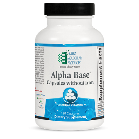 Alpha Base®Capsules without Iron (120 CT)