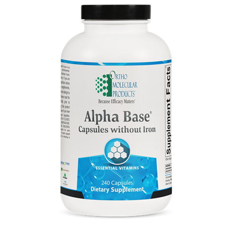 Alpha Base®Capsules without Iron (240 CT)